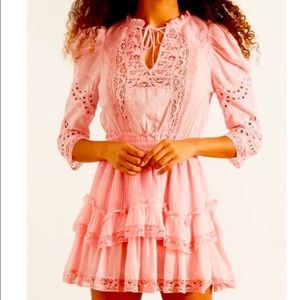 Isidori Pink mini dress 💖💖💖Loveshackfancy